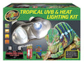 UV-B & Heat Lighting Kit with Deep Dome, 60w Basking Bulb & 13w UV-B F2453