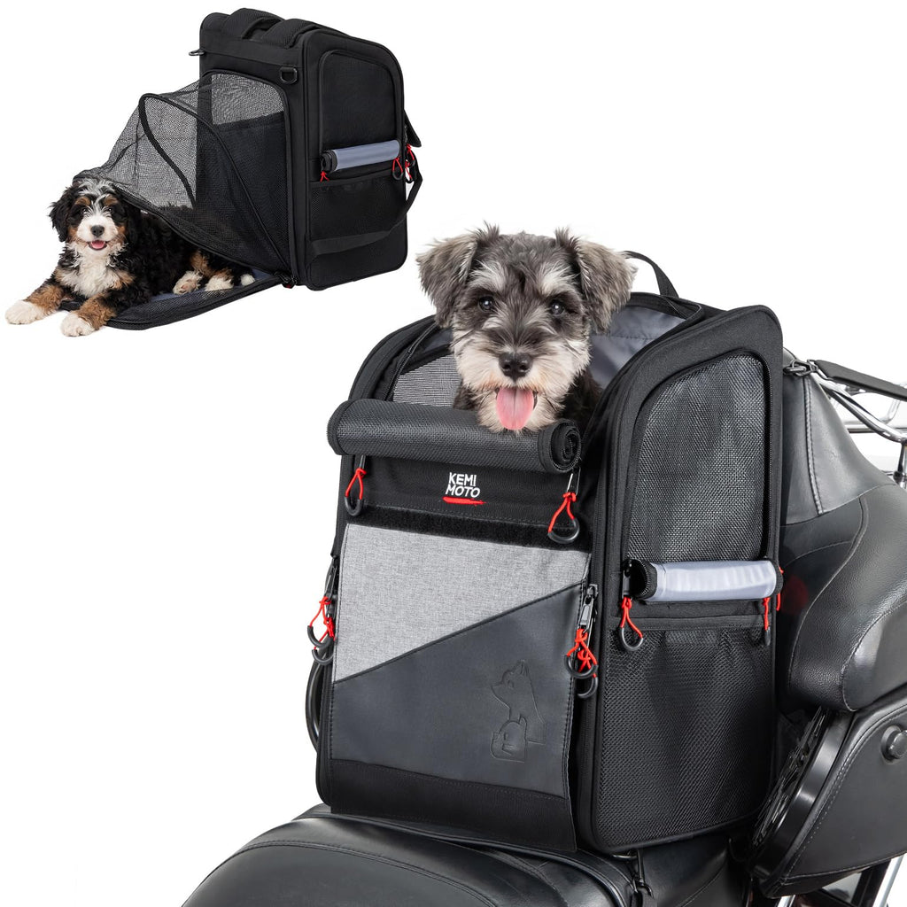 Expandable Motorcycle Dog Carrier J106