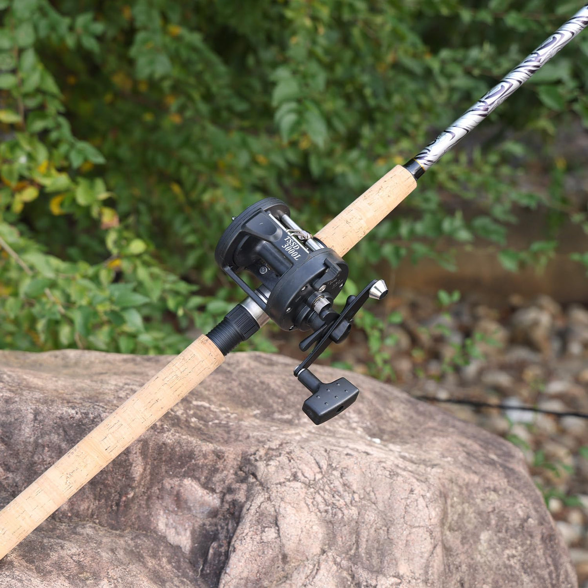 Carbon Glass Composite Fishing Rod with Stainless Steel Line Guides C105563