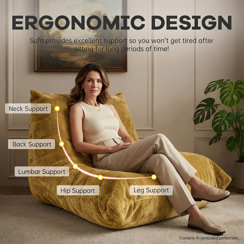Large Bean Bag Chairs with Filler I30731