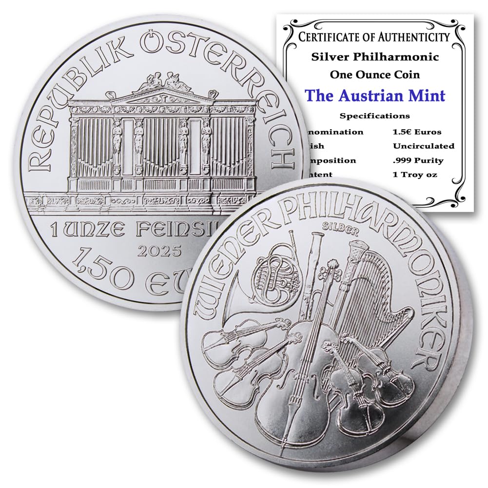 1 oz Austria Silver Philharmonic T2127