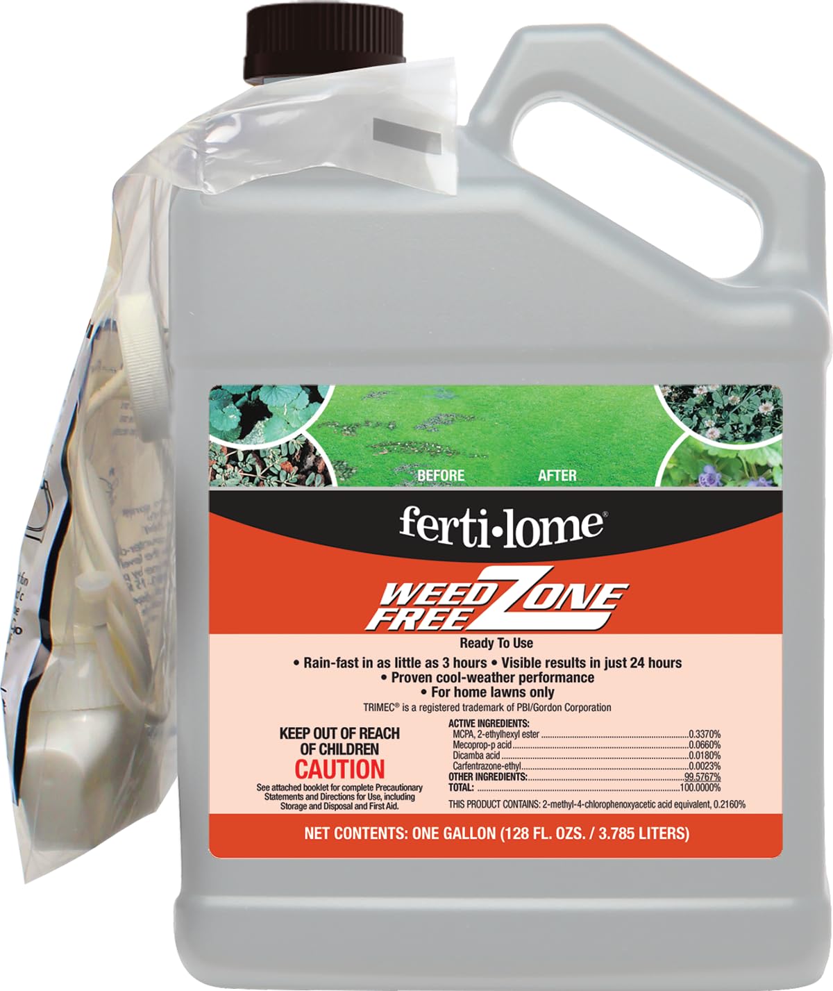 Broadleaf Weed Killer RTU, 1 Gal I60505