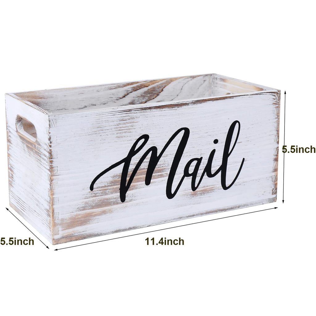 White Mail Organizer B29099