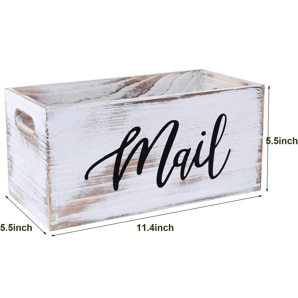 White Mail Organizer B29099