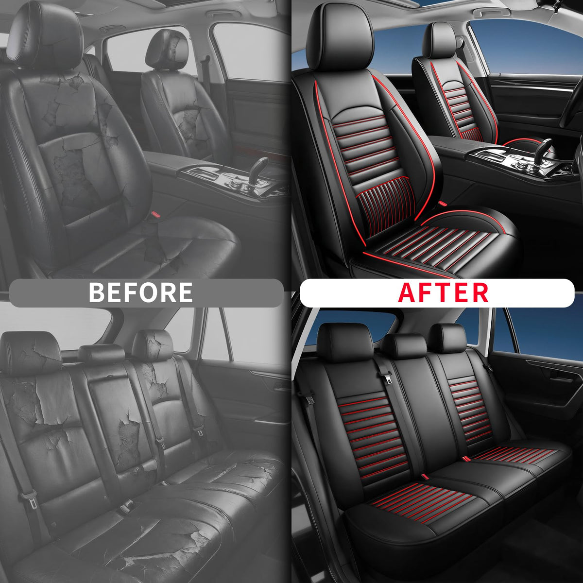 Car Seat Covers Full Set 5 Seat Z292