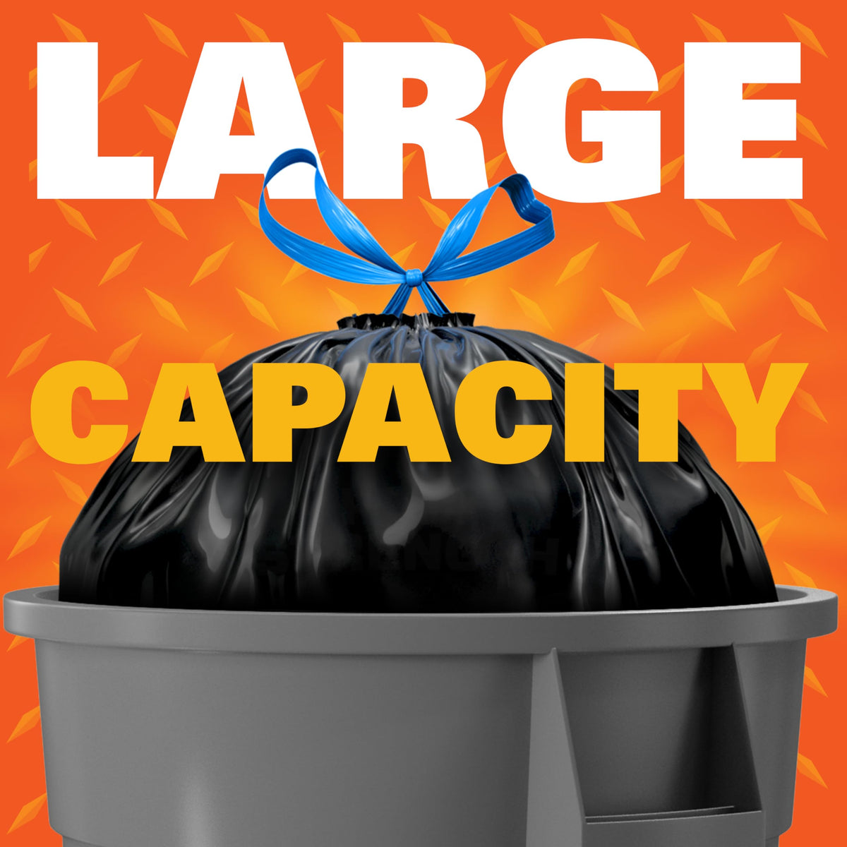 39 Gallon Black Heavy Duty Trash Bags Y231