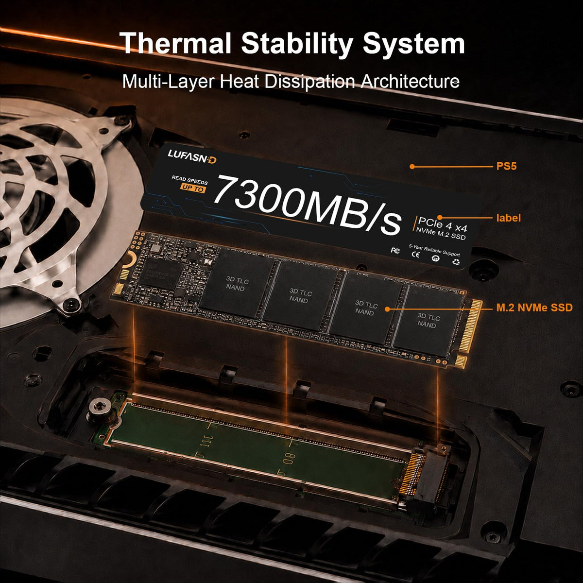2TB NVMe SSD M.2 2280 PCIe Gen4 R924