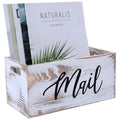 White Mail Organizer B29099