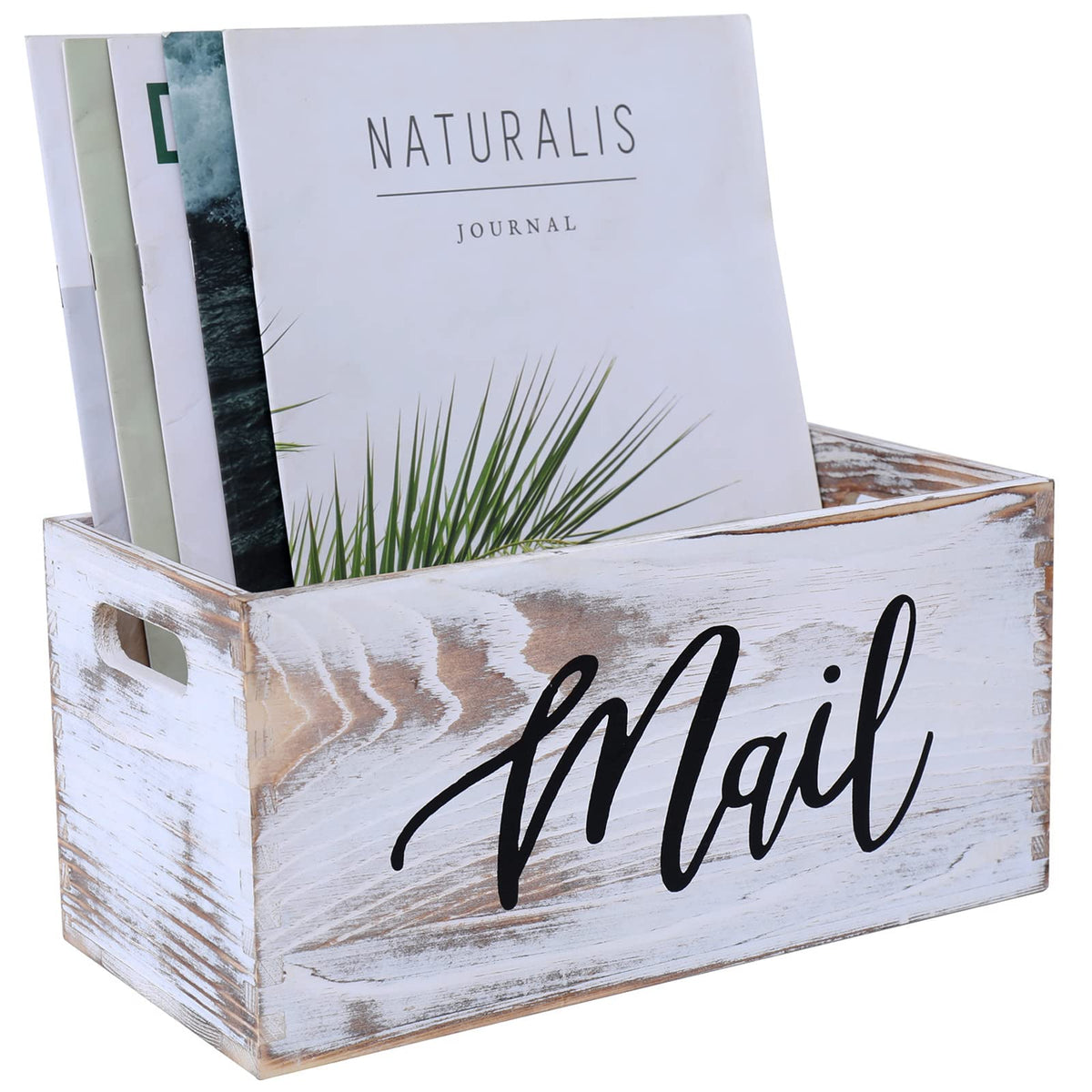 White Mail Organizer B29099