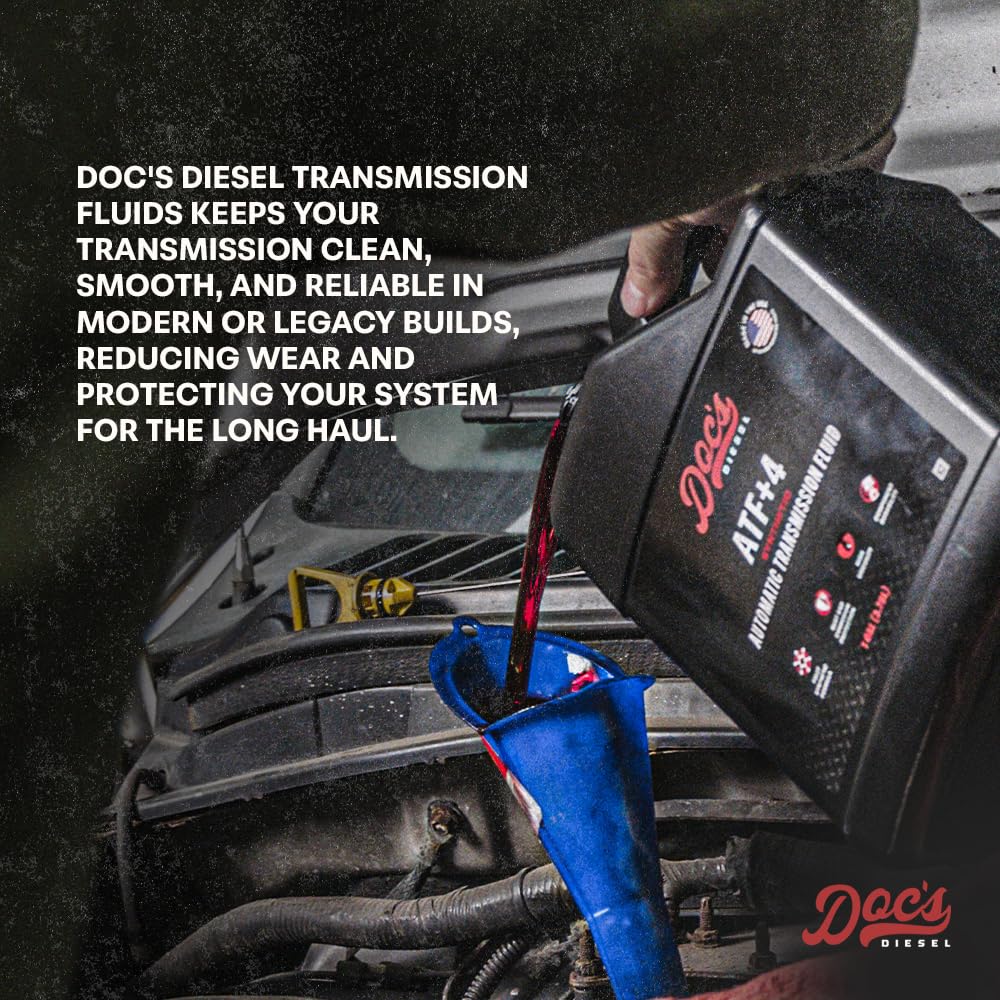 High Mileage Full Synthetic Automatic Transmission Fluid, 1-Gallon J349608