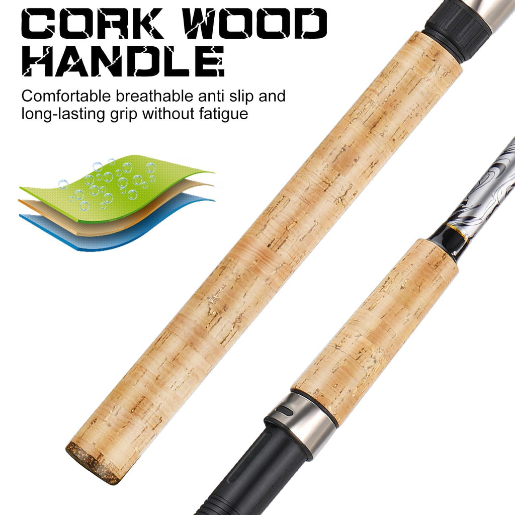 Carbon Glass Composite Fishing Rod with Stainless Steel Line Guides C105563