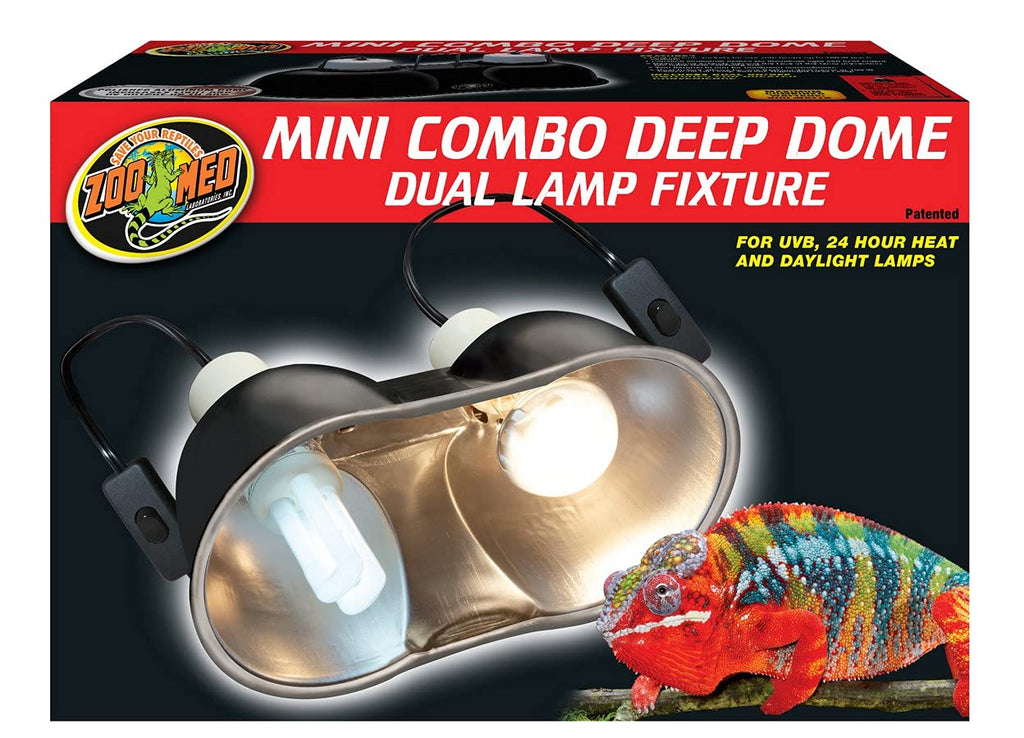 UV-B & Heat Lighting Kit with Deep Dome, 60w Basking Bulb & 13w UV-B F2453