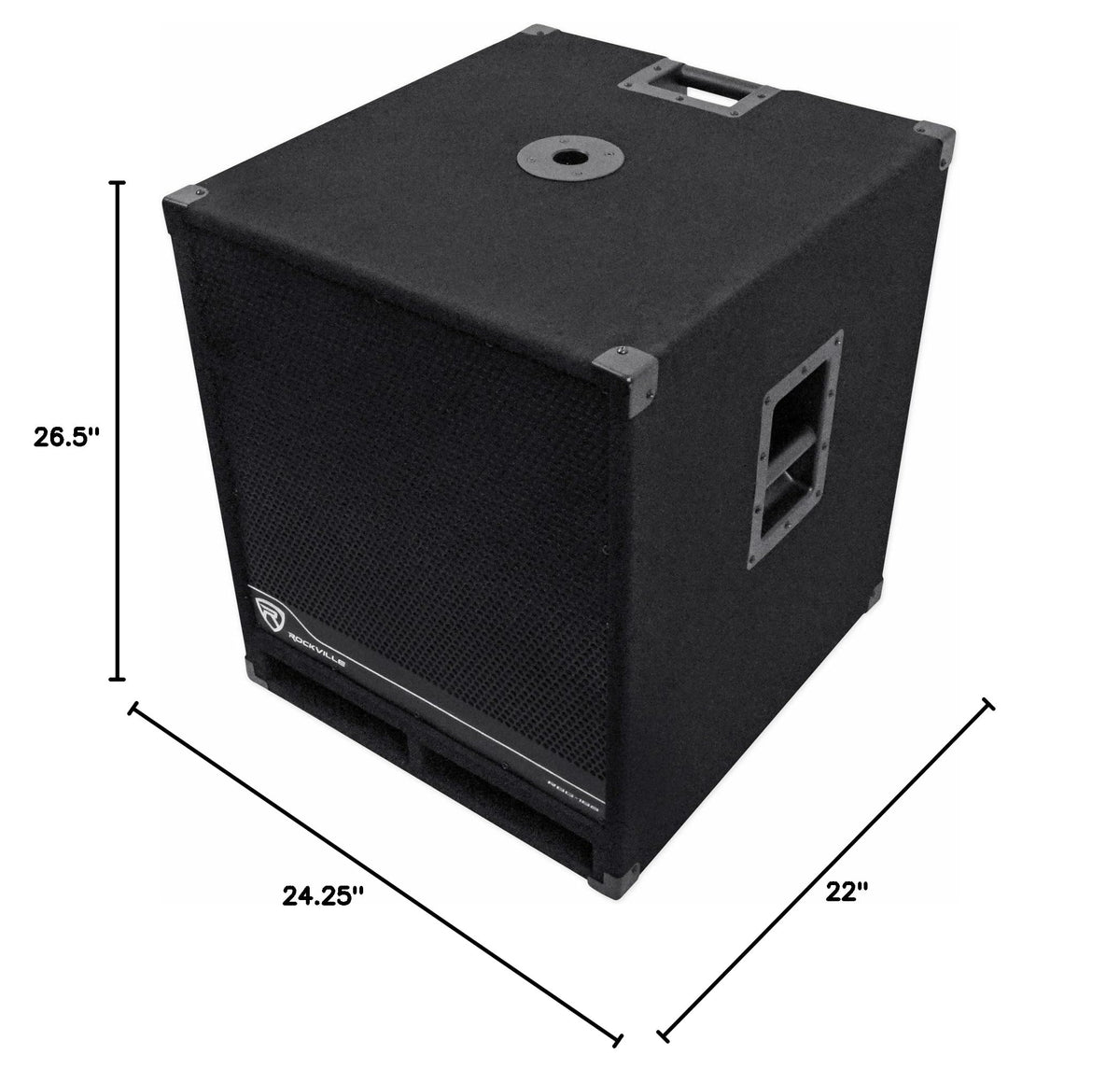 18" Active Powered PA Subwoofer V19795