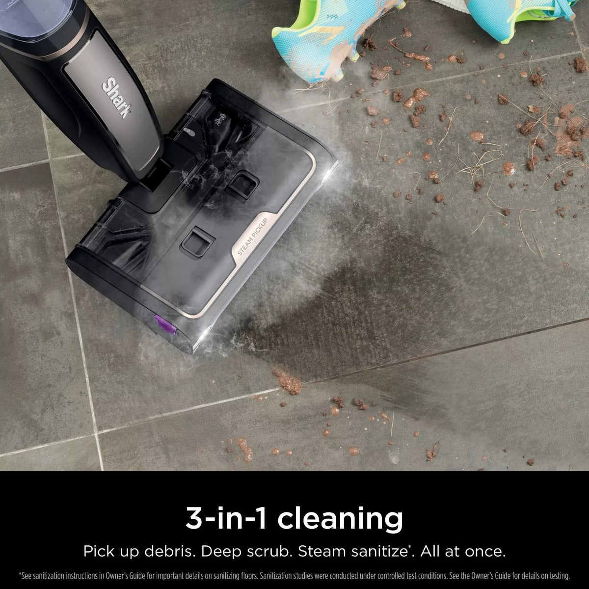 3-in-1 Lightweight Steam Mop Steam Cleaner G5707