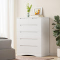 White 6 Drawer Dresser C873652