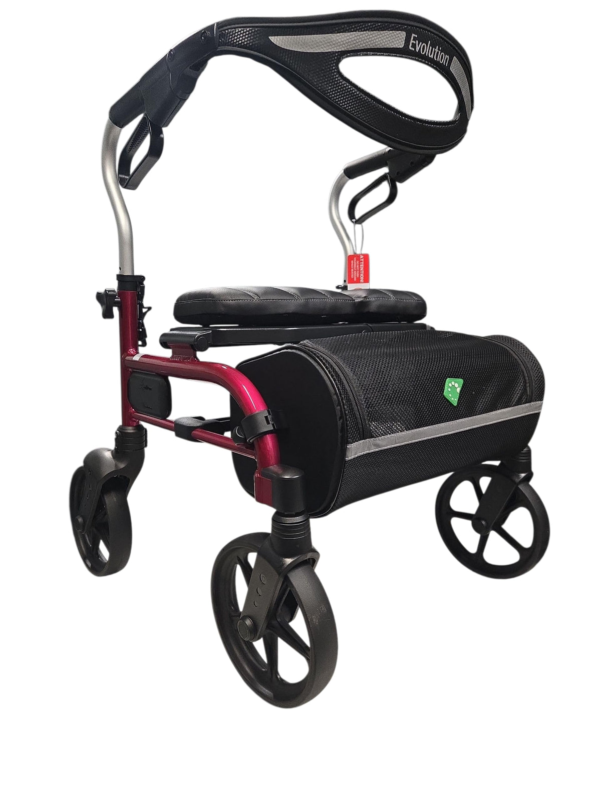 Lightweight Walker Rollator with Seat, Wheels, Brakes Q832