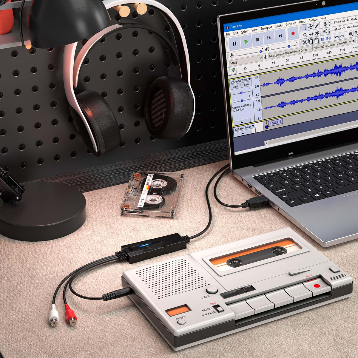 USB Audio Capture Card Q4100