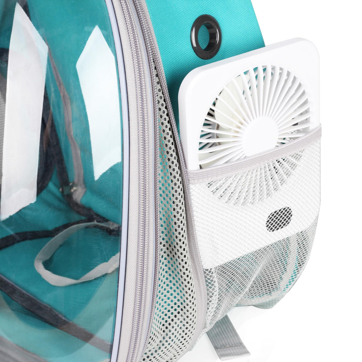 Expandable Cat Backpack with Mini Fan U5854