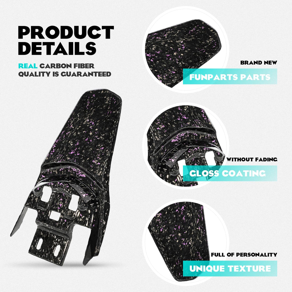 Carbon Fiber Rear Fender K46823