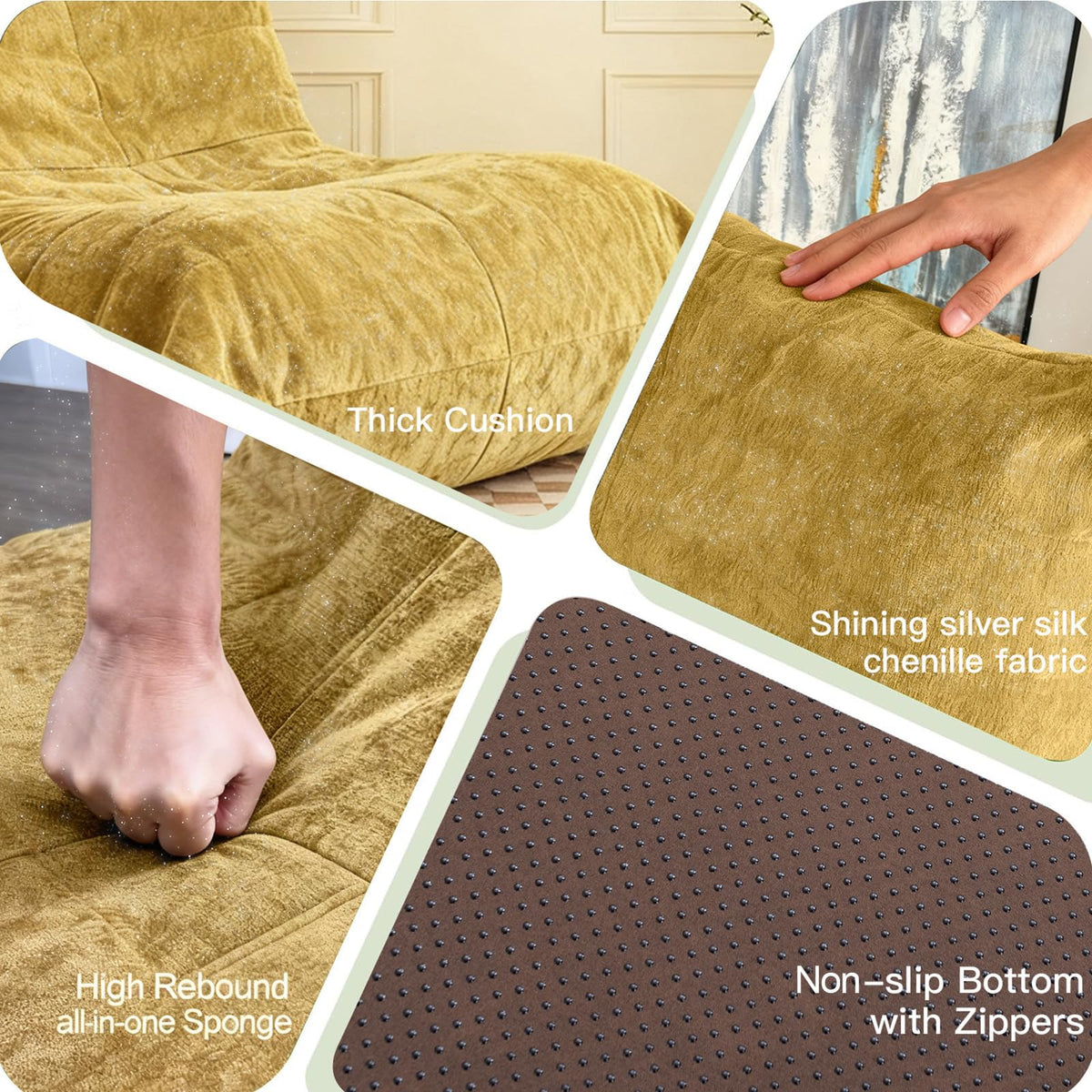 Large Bean Bag Chairs with Filler I30731