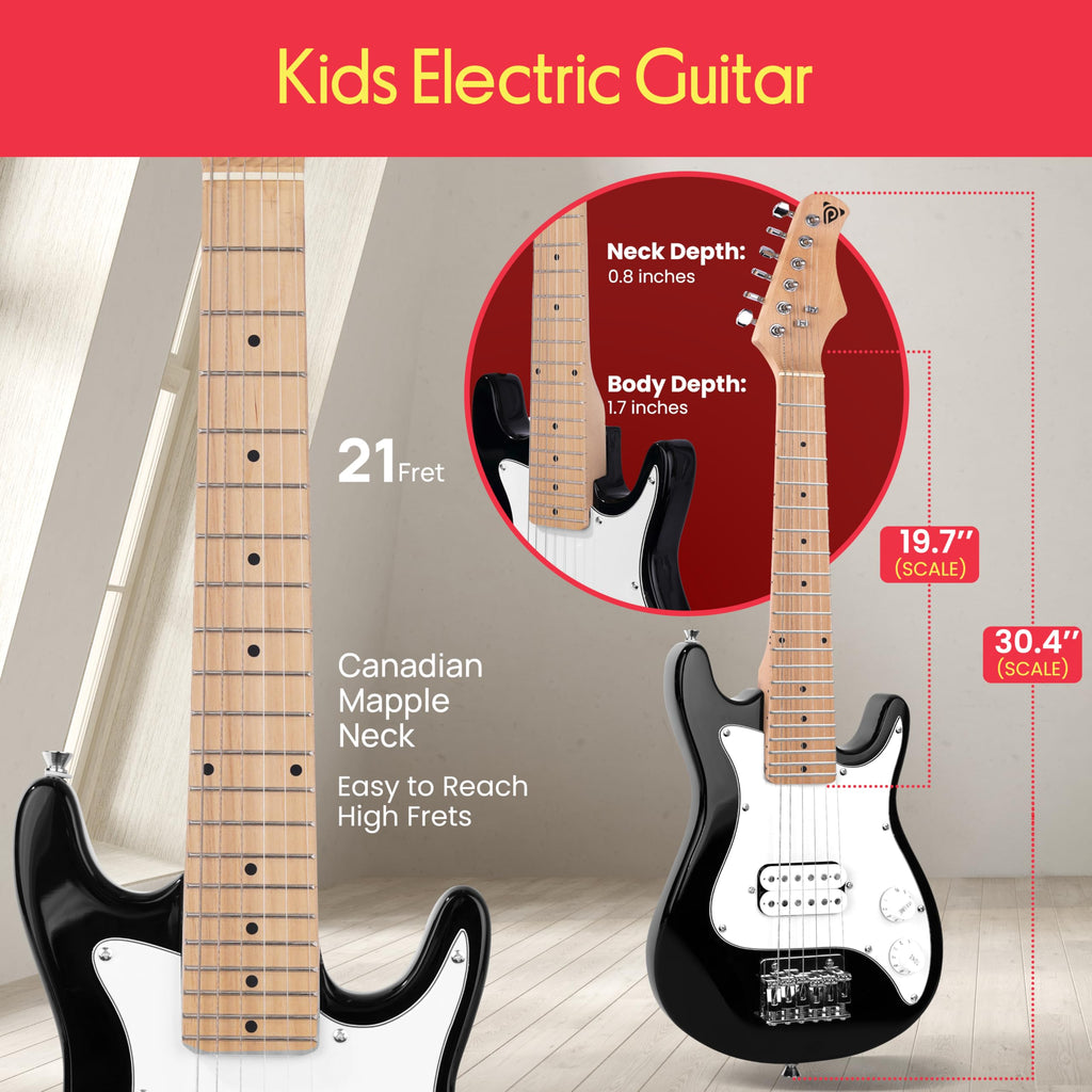 Kids Electric Guitar Starter Kit with Amplifier X741554