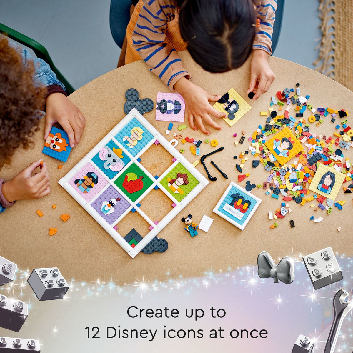 Buildable Disney Toy with Mickey Mouse Minifigure K414389