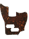 4 Ply Brown Tortoise Short Scale Guitar Pickguard Q295