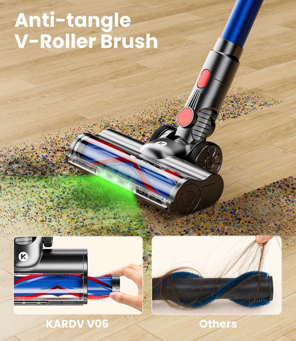 500W 40Kpa Cordless Stick Vacuum Cleaner Q260