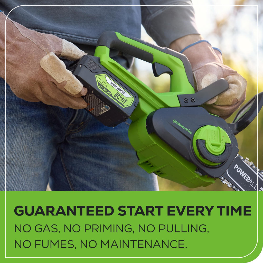 24V 12 in Cordless Electric Chainsaw L93920