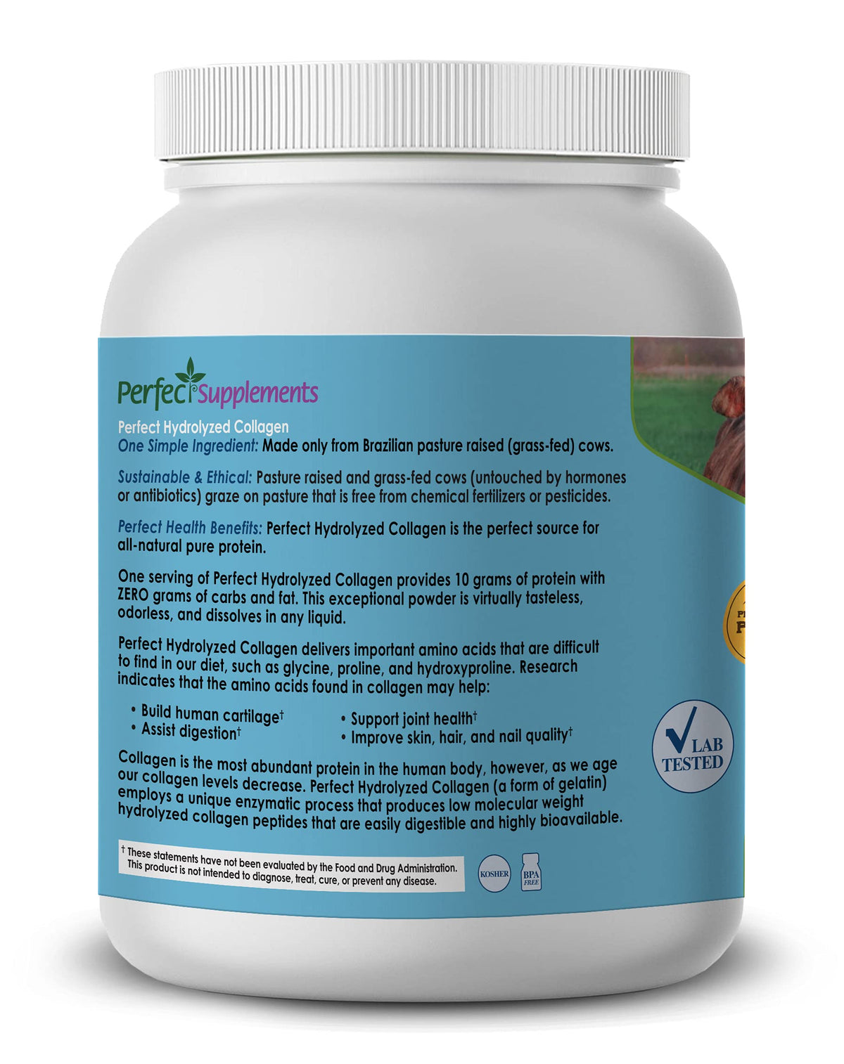 Hydrolyzed Collagen Powder 660 Grams G89857