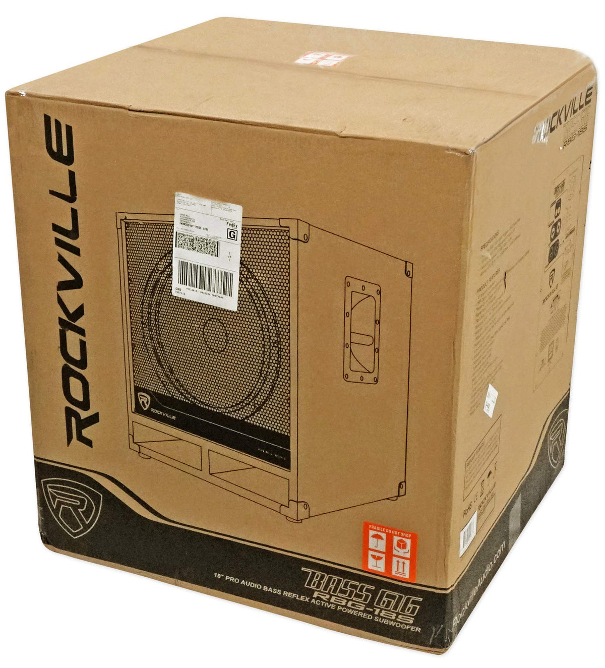 18" Active Powered PA Subwoofer V19795