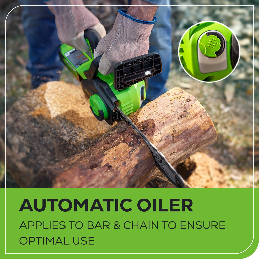 24V 12 in Cordless Electric Chainsaw L93920