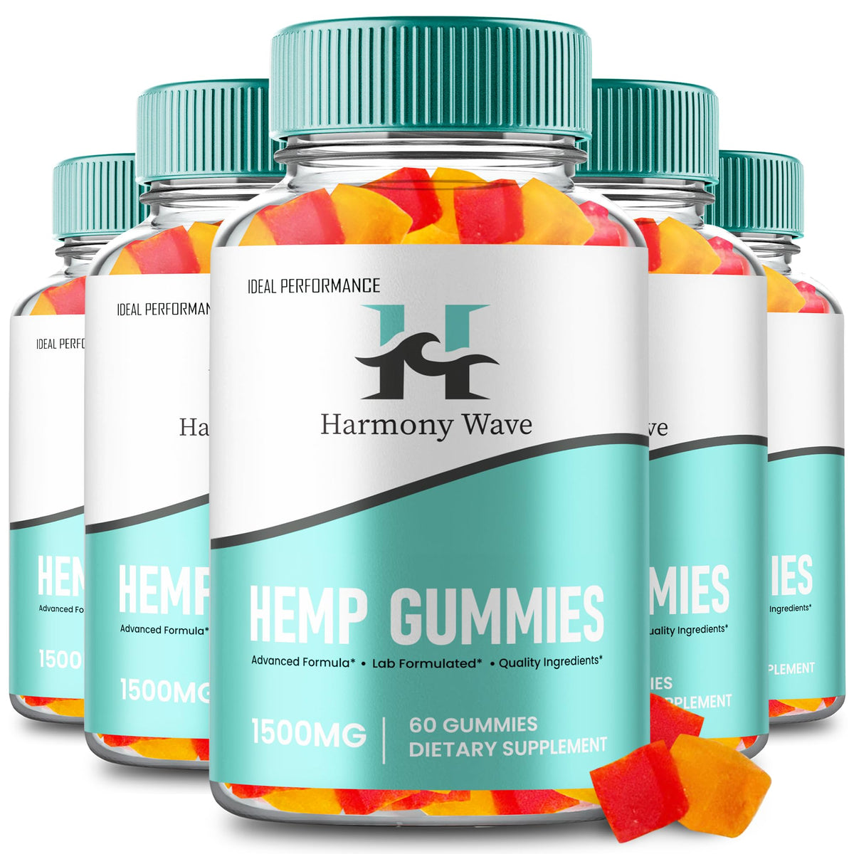Hemp Gummies 5 Pack J2929
