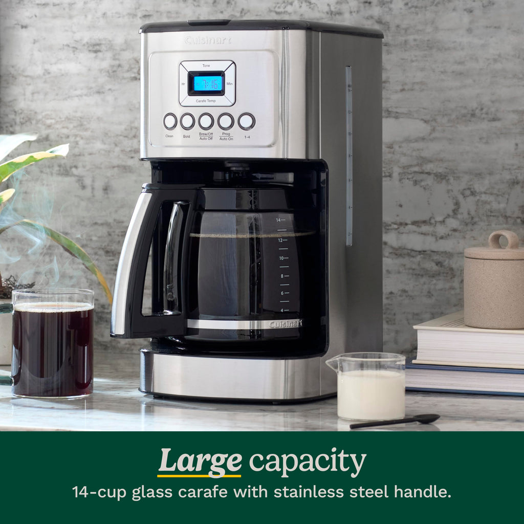 Programmable 14-Cup Glass Carafe Coffee Maker U546