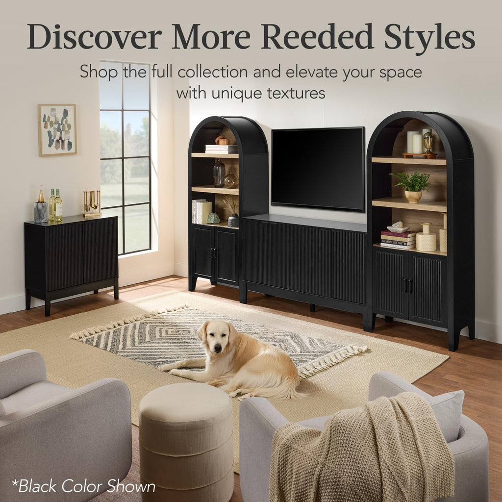 2-Door Storage Cabinet with Adjustable Shelves R116