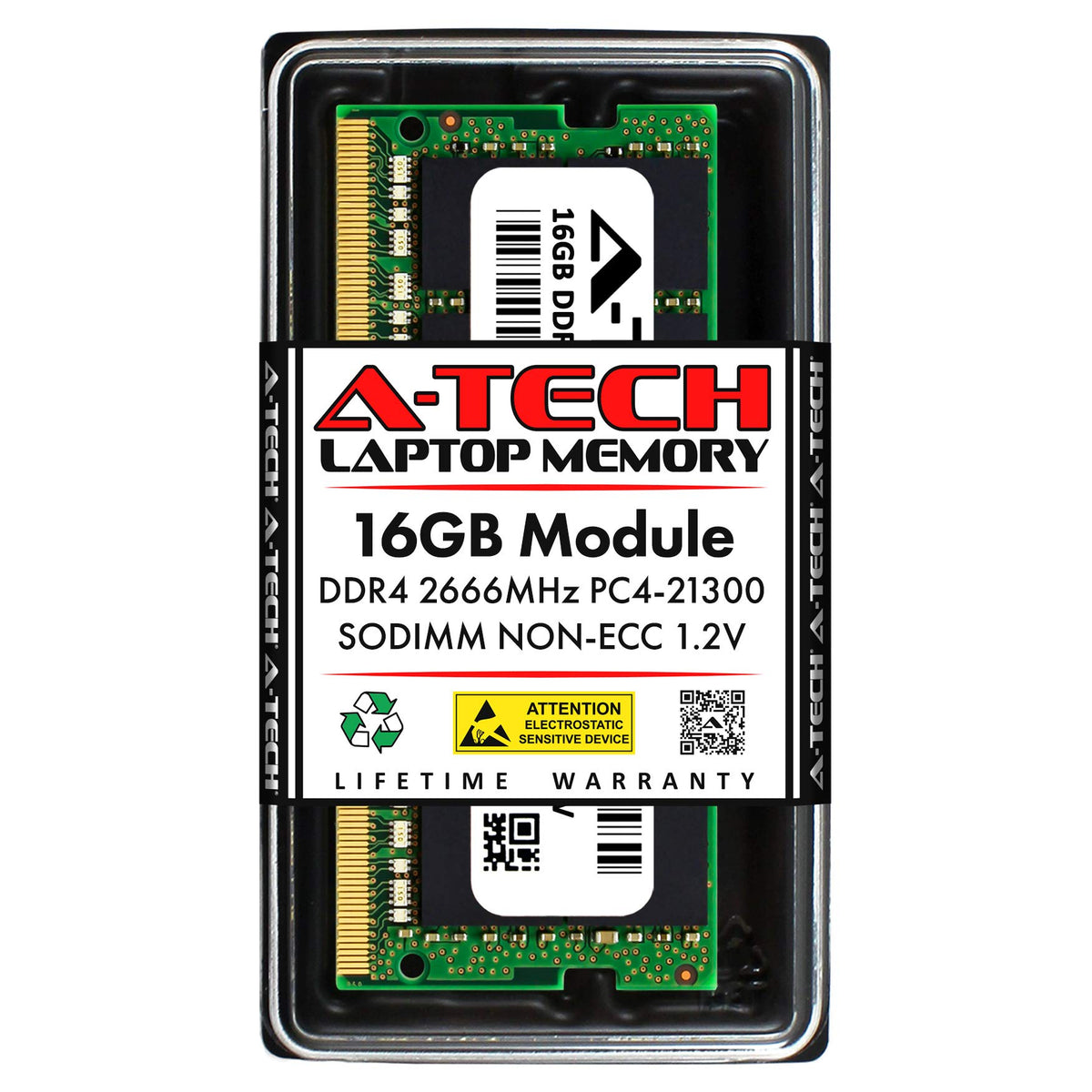 16GB DDR4 2666MHz SODIMM Laptop Memory J5748
