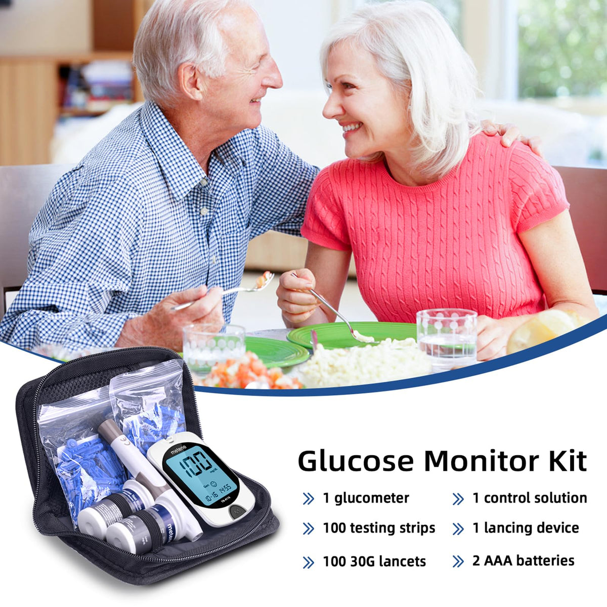 Blood Glucose Monitor Kit J760
