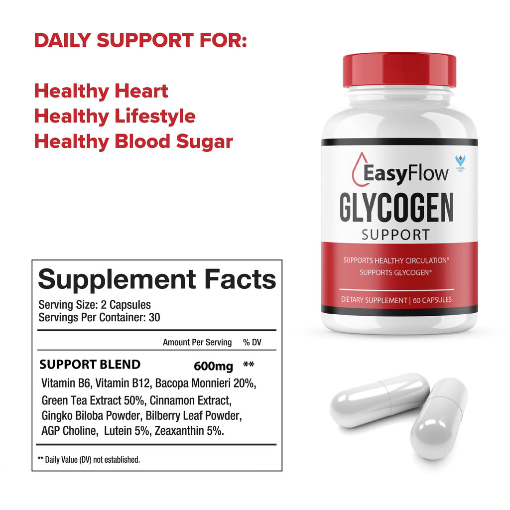 120 Capsules Glycogen Support Supplement N6181