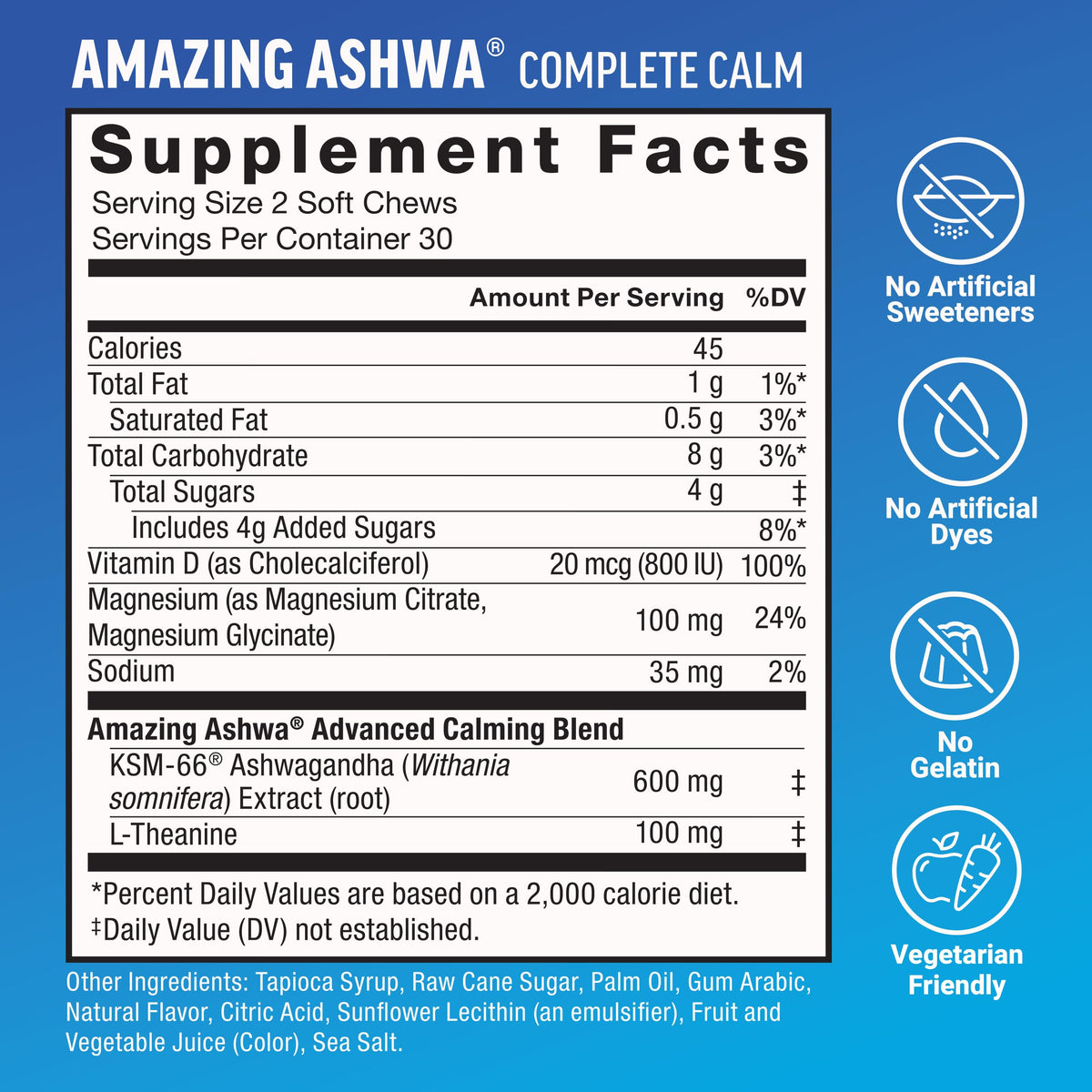 120 Soft Chews Ashwagandha CoQ10 Z262021
