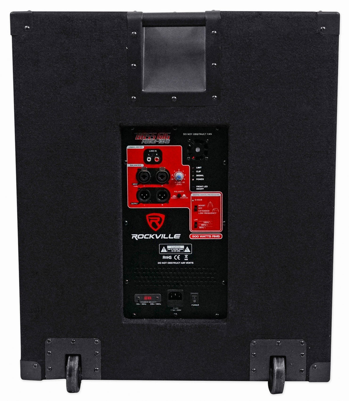 18" Active Powered PA Subwoofer V19795