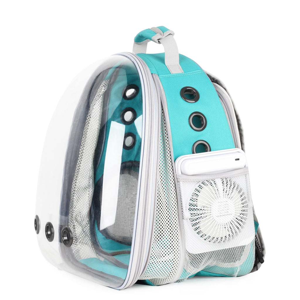 Expandable Cat Backpack with Mini Fan U5854