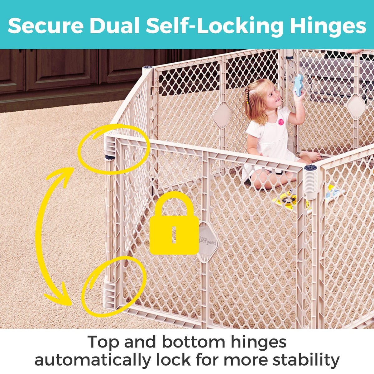 6-Panel Baby Playard Q5096