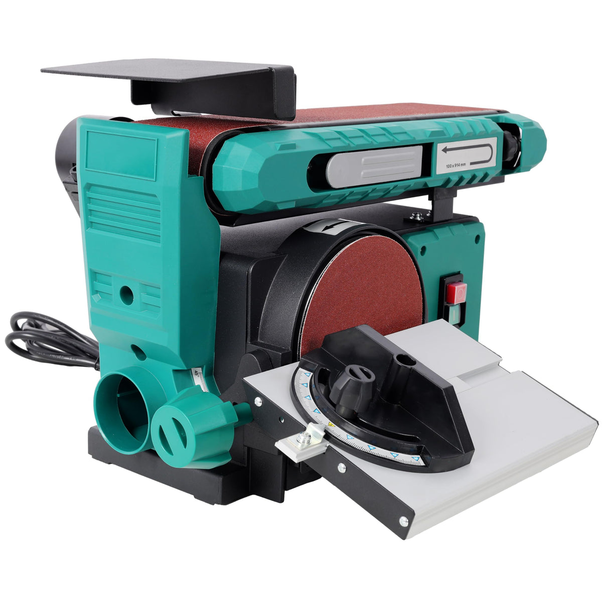 4" x 36" Belt 6" Disc Sander Combo, 120V/60Hz Bench Sander Y485221