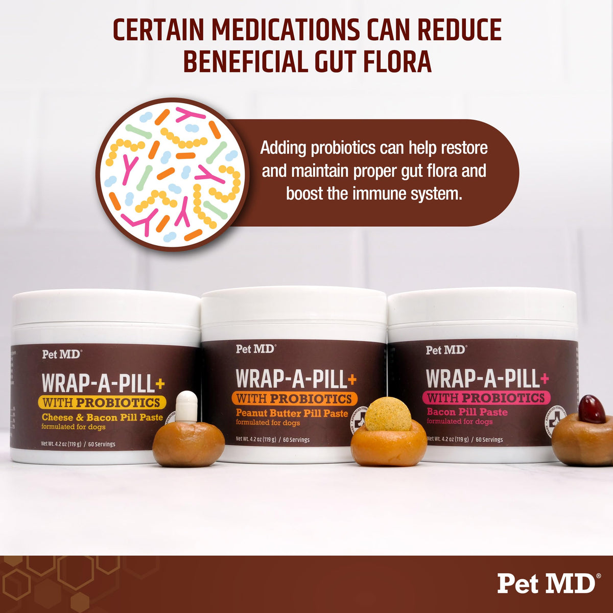 Probiotics Dog Pill Wrap 4.2oz J67424