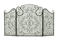Metal 3 Panel Fireplace Screen Z190195
