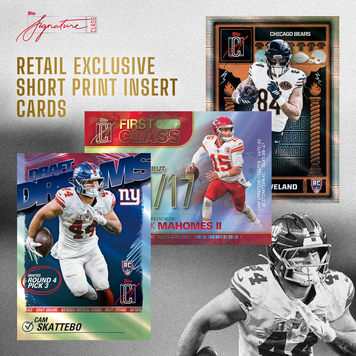 2025 Topps NFL Signature Class Football Value Box T21001