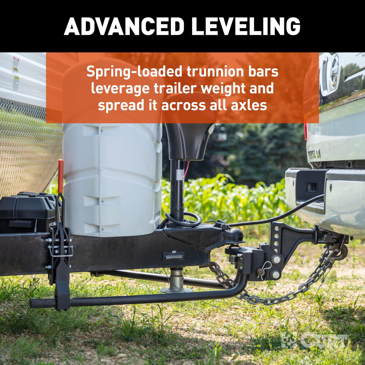 10,000 lb Trailer-Mounted Weight Distribution Hitch L1694