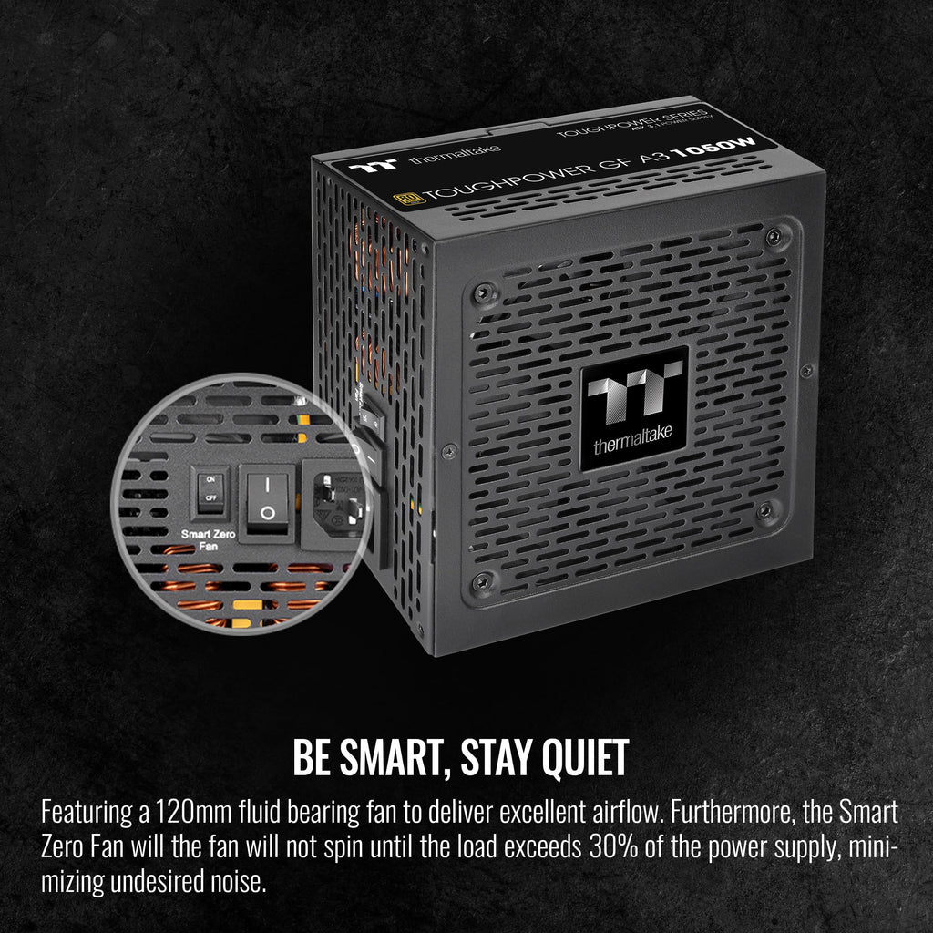 1050W 80+ Gold ATX 3.1 Power Supply K501