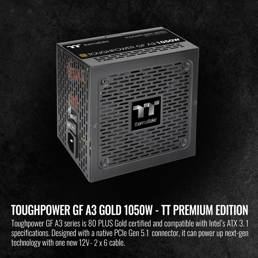 1050W 80+ Gold ATX 3.1 Power Supply K501
